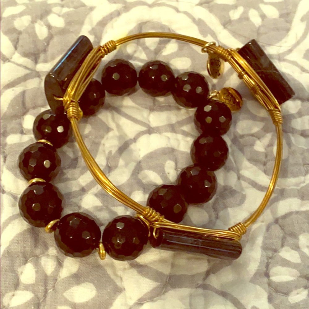 Bourbon and Bowties bracelets